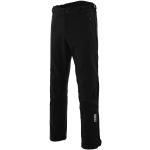 Pantalons de ski noirs en shoftshell respirants Taille XXL pour homme 