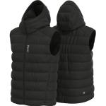 Vestes de ski Colmar Originals noires imperméables respirantes à capuche sans manches Taille 3 XL look fashion pour homme en promo 