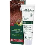 Colorations Logona rouges pour cheveux bio 150 ml texture crème 