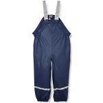 Pantalons de pluie Color kids bleus en polaire enfant imperméables coupe-vents respirants look fashion 