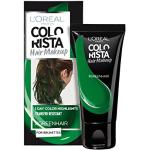 Colorations L'Oreal Colorista vertes pour cheveux en lot de 2 d'origine française 30 ml pour cheveux secs 
