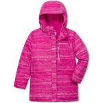 Vestes de ski Columbia Alpine Free Fall roses enfant avec jupe pare-neige look fashion en promo 