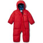 Combinaisons de ski Columbia Snuggly Bunny rouges en polyester enfant imperméables look fashion en promo 