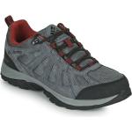 Chaussures de randonnée Columbia Redmond grises en cuir synthétique imperméables Pointure 47 pour homme en promo 