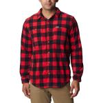 COLUMBIA Chemise Flare Gun Fleece Over Shirt Mountain Red Check Homme Rouge/Noir "XL" 2023
