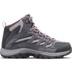 Chaussures de randonnée Columbia Crestwood grises en fil filet imperméables Pointure 38,5 pour femme 