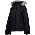 Vestes d'hiver Columbia Lay D Down noires en polyester imperméables coupe-vents Taille XS pour femme 