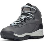Chaussures de randonnée Columbia grises en caoutchouc imperméables Pointure 38,5 look fashion pour femme 