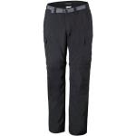 Pantalons de randonnée Columbia Cascades Explorer noirs en taffetas Taille S pour homme 