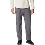 Pantalons de randonnée Columbia Silver Ridge gris à motif ville W28 look fashion pour homme 