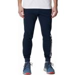 Pantalons taille élastique Columbia bleus en coton Taille 3 XL pour homme 