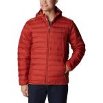 Columbia - Doudoune en duvet naturel - Lake 22™ Down Hooded Jacket Warp Red pour Homme - Taille L - Rouge