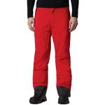 Pantalons de ski Columbia rouges imperméables respirants Taille XL look fashion pour homme en promo 
