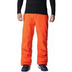 Pantalons de ski orange imperméables respirants Taille XL pour homme 