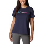 T-shirts Columbia bleu nuit Taille M look casual pour femme en promo 