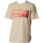 T-shirts Columbia beiges Taille XS pour homme 