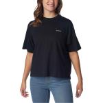 T-shirts Columbia noirs en polyester à motif ville à manches courtes à manches courtes Taille S look sportif pour femme 