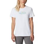 T-shirts à imprimés Columbia blancs Taille M look fashion pour femme 