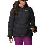 Vestes de ski Columbia noires en polyester imperméables Taille XL pour femme 