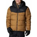 Vestes de ski Columbia marron avec guêtre poignet look fashion pour homme en promo 