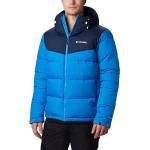 Vestes de ski Columbia bleues imperméables avec jupe pare-neige Taille XL pour homme 
