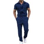 Vêtements de travail bleu marine Taille XL look sportif pour homme 