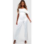 Combinaisons Boohoo blanches Taille L look sexy pour femme en promo 