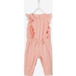 Combinaisons Vertbaudet rose pastel en coton Taille 18 mois pour bébé en promo de la boutique en ligne Vertbaudet.fr 