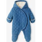 Combinaisons pilote Vertbaudet bleues en coton Taille 12 mois pour bébé en promo de la boutique en ligne Vertbaudet.fr 