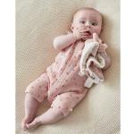 Combinaisons Noukies rose bonbon en mousseline à motif animaux Taille 6 mois pour bébé en promo de la boutique en ligne Vertbaudet.fr 