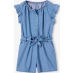 Combishorts Vertbaudet bleues en coton à motif hiboux Taille 3 ans pour fille de la boutique en ligne Vertbaudet.fr 