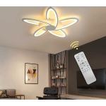 Hsyyz Plafonnier LED Moderne Dimmable Salon Plafonnier avec Télécommande  Lampe de Chambre Créativité Lustre Design en Forme de Coeur,pour Chambres