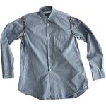 Chemises Comme des Garçons bleues en coton seconde main pour garçon en solde de la boutique en ligne Vestiairecollective 