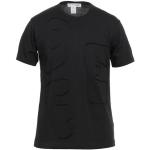 T-shirts col rond Comme des Garçons noirs en coton à manches courtes à col rond Taille XS pour homme 