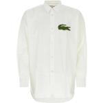 Chemises Comme des Garçons blanches en coton look casual pour garçon de la boutique en ligne Miinto.fr avec livraison gratuite 