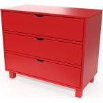 Commodes ABC Meubles rouges en pin made in France 