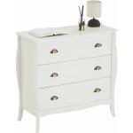 Commodes Idimex Style blanches en pin baroques & rococo 