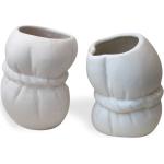 Completedworks "vases Two Misfits à détail de corde (14,5 cm)" - Blanc
