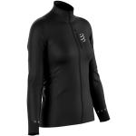 Vestes de running Compressport noires coupe-vents Taille M look fashion pour femme en promo 