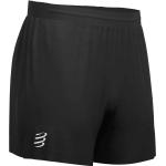 Shorts de running Compressport noirs en microfibre Taille L look fashion pour homme 
