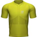 COMPRESSPORT T-shirt trail running Trail Half-zip Fitted Ss Top Primerose Homme Vert "XL" 2022