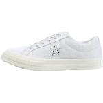 Baskets basses Converse One Star blanches Pointure 48 look casual pour femme 