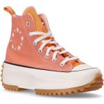 Baskets montantes Converse Run Star Hike orange Pointure 41 avec un talon jusqu'à 3cm look casual pour femme en promo 