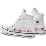Bottines Converse Chuck Taylor blanches Pointure 36 look fashion pour femme 