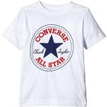 T-shirts à manches courtes Converse blancs look fashion pour garçon de la boutique en ligne Amazon.fr 