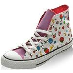 Chaussures de sport Converse Chuck Taylor multicolores Pointure 30 look fashion pour enfant 
