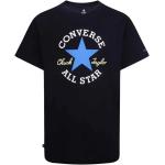 T-shirts à col rond Converse noirs Taille 10 ans pour fille de la boutique en ligne Miinto.fr avec livraison gratuite 