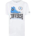 T-shirts à col rond Converse blancs bio éco-responsable Taille 10 ans classiques pour fille de la boutique en ligne Miinto.fr avec livraison gratuite 