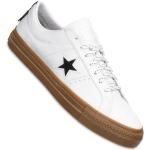 Chaussures Converse One Star blanches en caoutchouc avec semelles amovibles pour homme en promo 