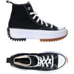 Chaussures montantes d'automne Converse Run Star Hike noires en caoutchouc Pointure 40,5 classiques pour femme en promo 